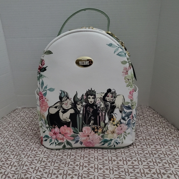 Disney Handbags - Disney  Neon Tuesday Villains Backpack.